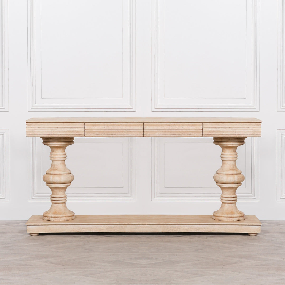 180cm Wooden Console Table with Drawers