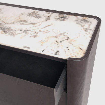 Kelly Console Espresso Oak