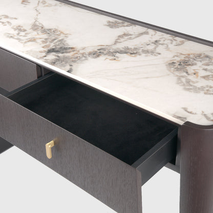 Kelly Console Espresso Oak
