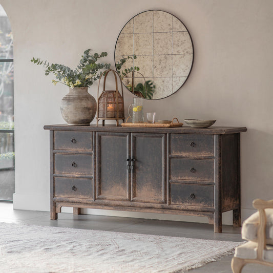 Loxwood Reclaimed Pine Sideboard — view 1