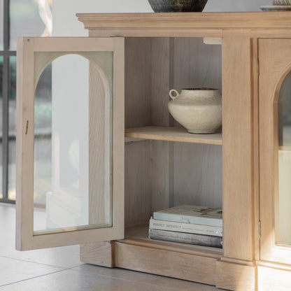 Ambersham Reclaimed Elm Display Sideboard — view 4
