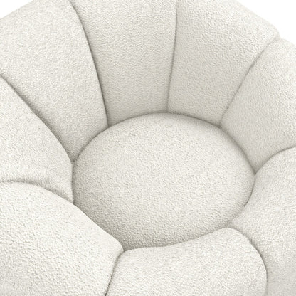 Nao Ivory Swivel Chair