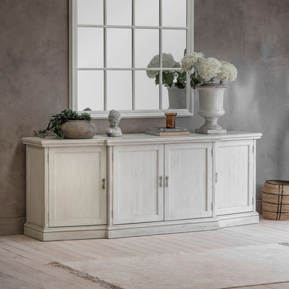 Loumarin White Sideboard — view 1