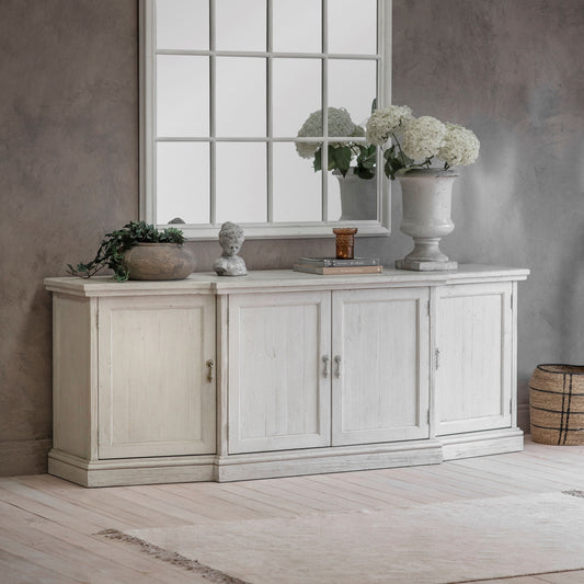 Loumarin White Sideboard — view 1