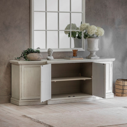 Loumarin White Sideboard — view 3