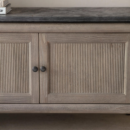 Blockley Stone Top Low Sideboard — view 2