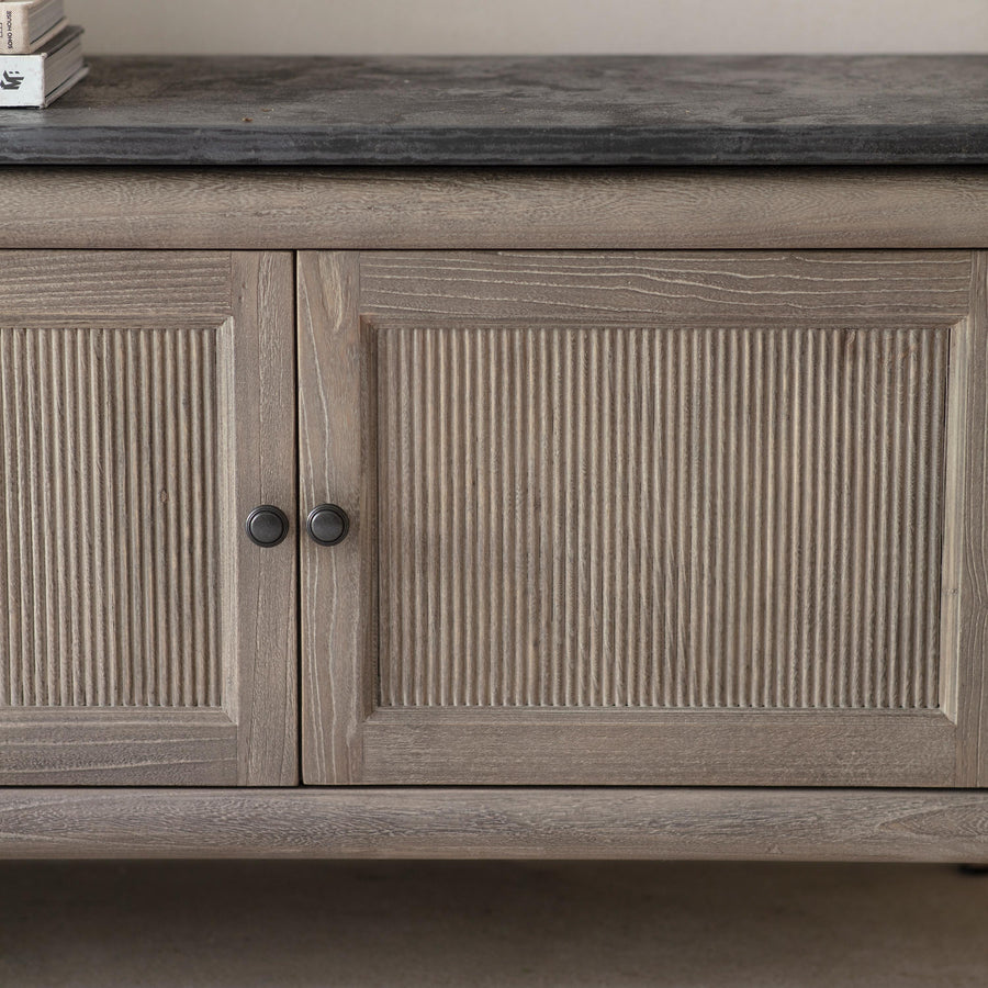 Blockley Stone Top Low Sideboard