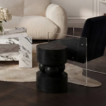 Sachi Black Side Table - image 2