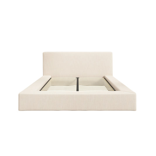 Soho White Clay Bed - Double