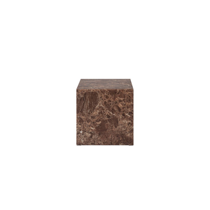 Sur Brown Emperador Side Table