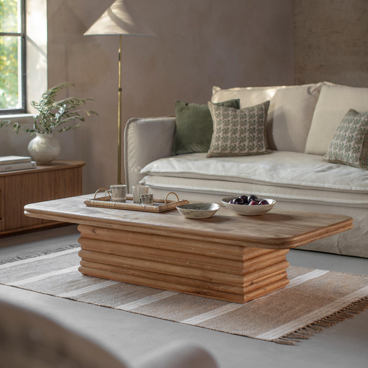 Clemsfold Oak Coffee Table — view 1