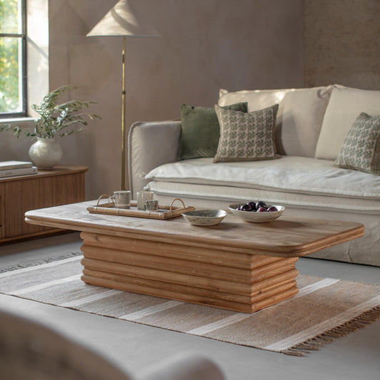 Clemsfold Oak Coffee Table — view 1