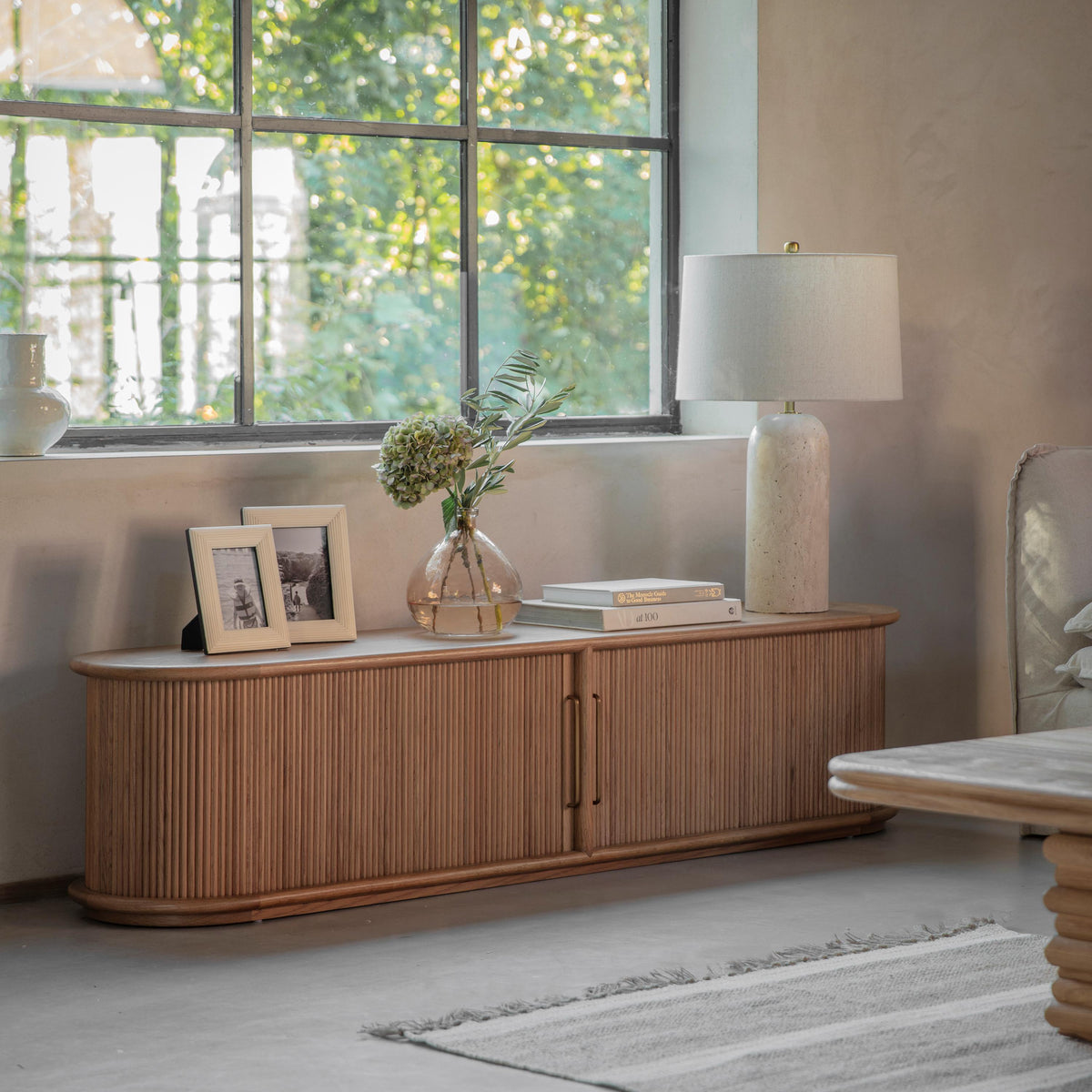 Clemsfold Oak Media Unit — view 1