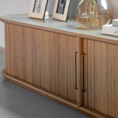 Clemsfold Oak Media Unit — view 3