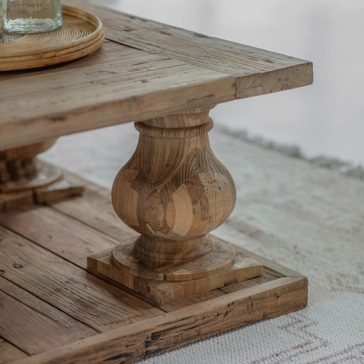 Ockley Reclaimed Elm Coffee Table — view 2