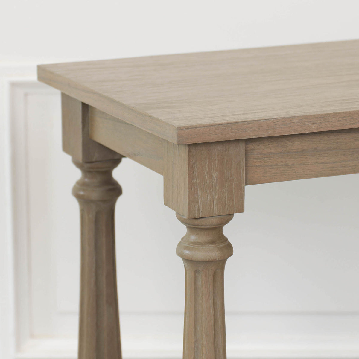 Rustic Wooden Farmhouse Console Table