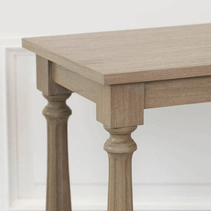 Rustic Wooden Farmhouse Console Table
