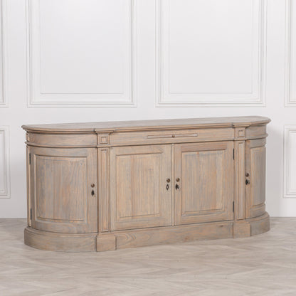 Rustic Wooden Large Buffet Sideboard