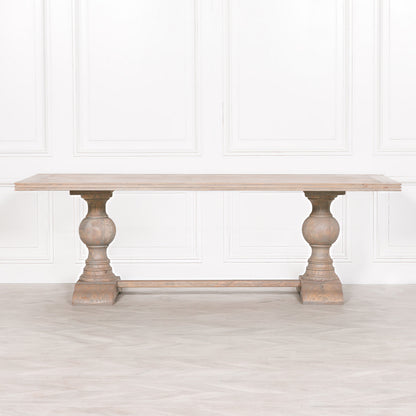 Rustic Wooden Dining Table 240cm
