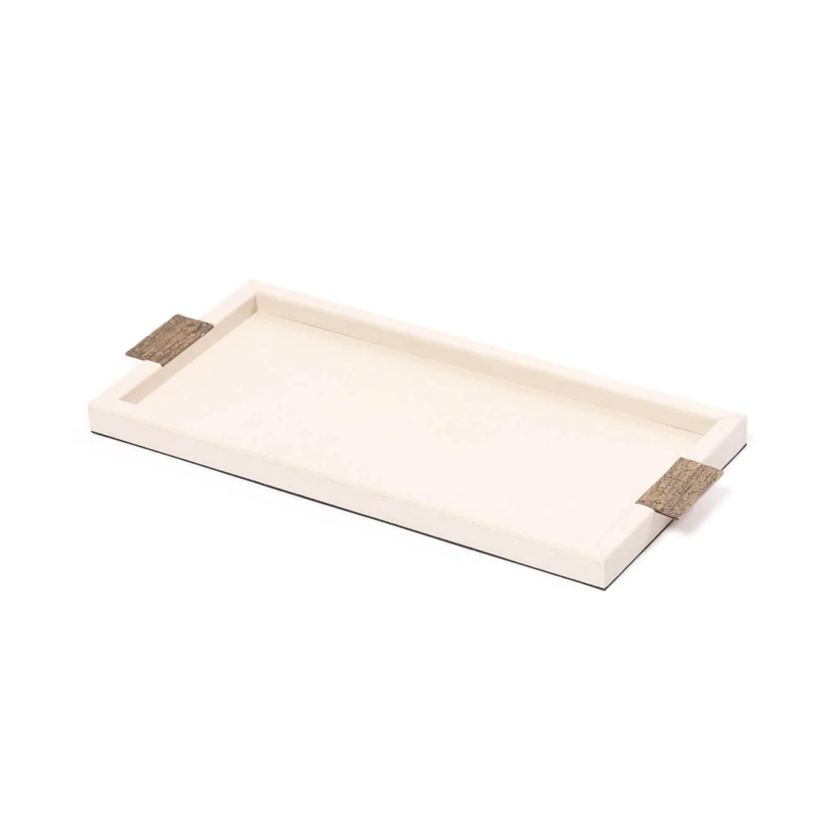 Wode Tray Rectangle Pumice Leather