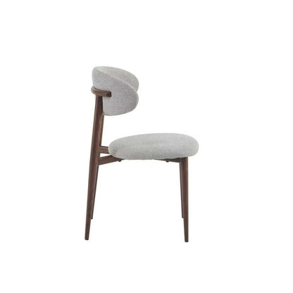 Branden stone linen effect dining chair