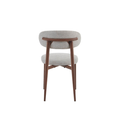 Branden stone linen effect dining chair