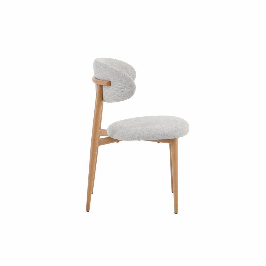 Branden Ivory Linen Effect Dining Chair