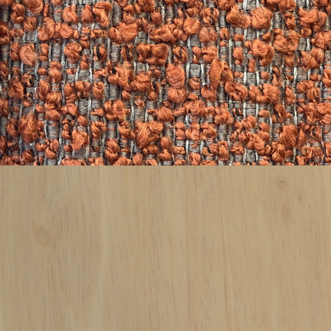 Whisper Round Burst Orange Stool