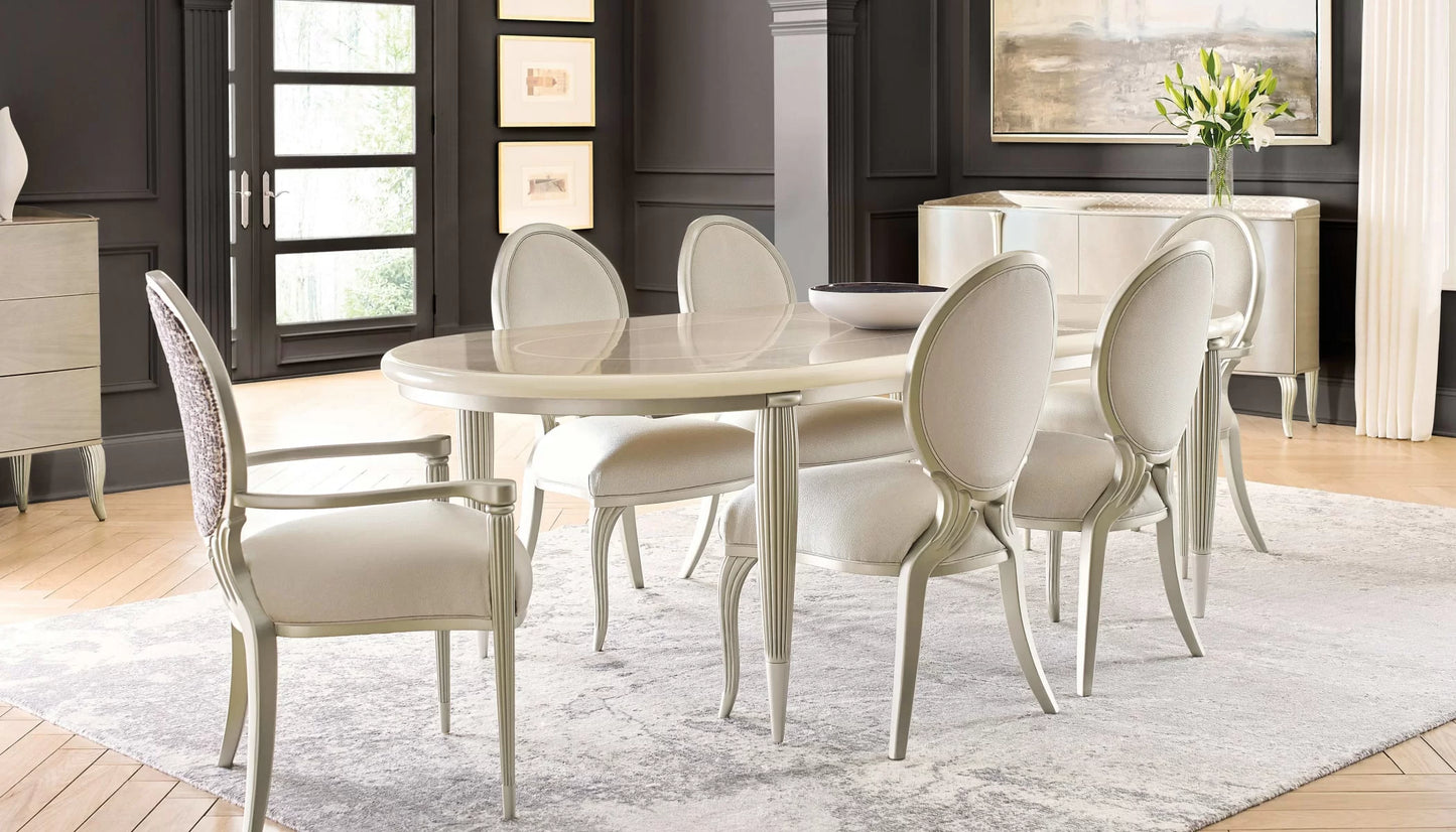 Lillian 6-12 Seat Oval Dining Table