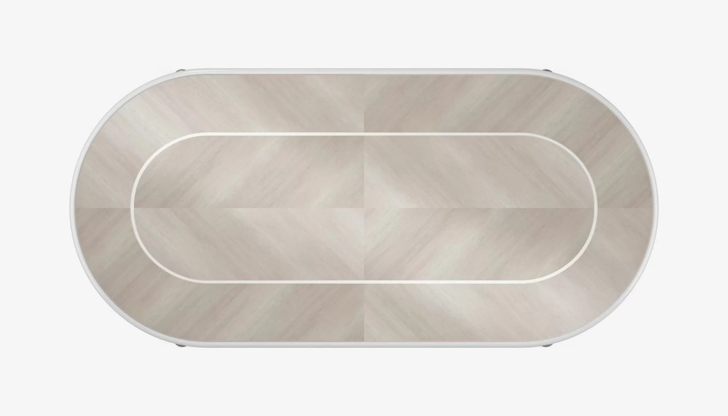 Lillian 6-12 Seat Oval Dining Table