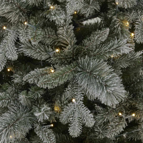 Snowy Forest Fir Pre-Lit 400 LED Christmas Tree