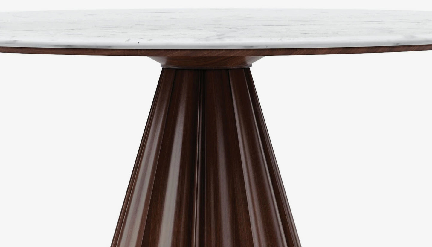 Pyras 4 Seat Round Dining Table