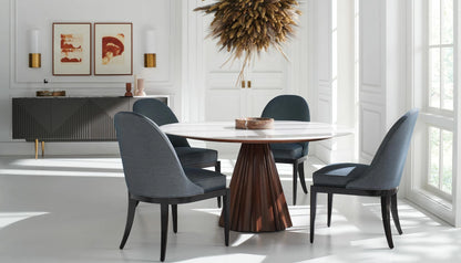 Pyras 4 Seat Round Dining Table
