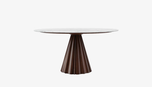 Pyras 4 Seat Round Dining Table