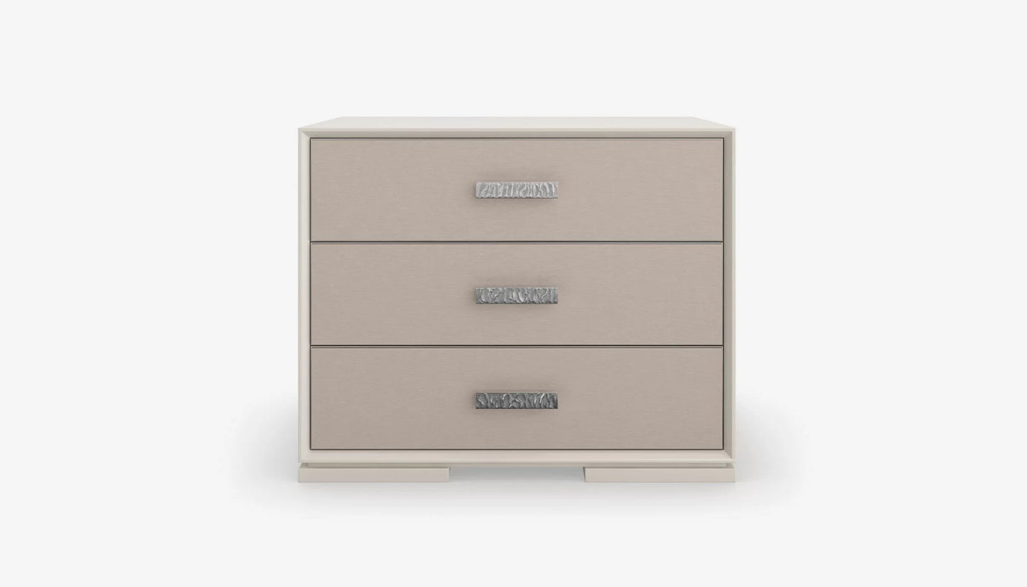 Silver Lining Bedside Table