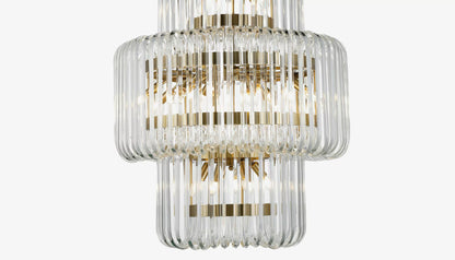 Chenna Chandelier in Clear Glass Finish