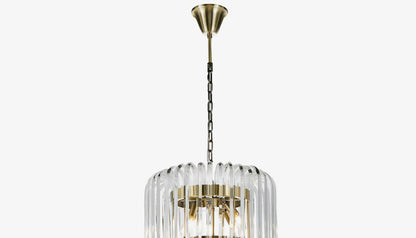 Chenna Chandelier in Clear Glass Finish