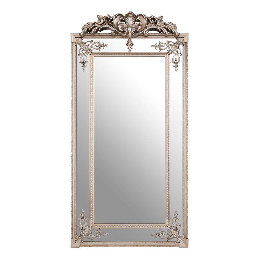 Deymonte Champagne Frame Ornate Full Length Wall Mirror