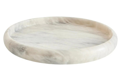 Zoro Marble Round Tray