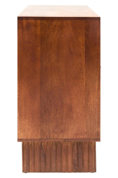 Siva Four Door Hammered Sideboard