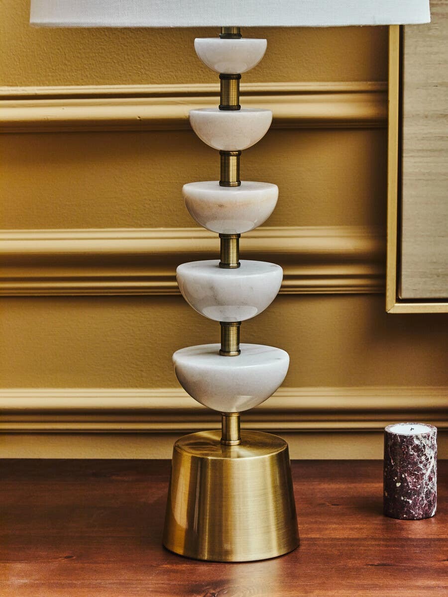 Ocala White Table Lamp