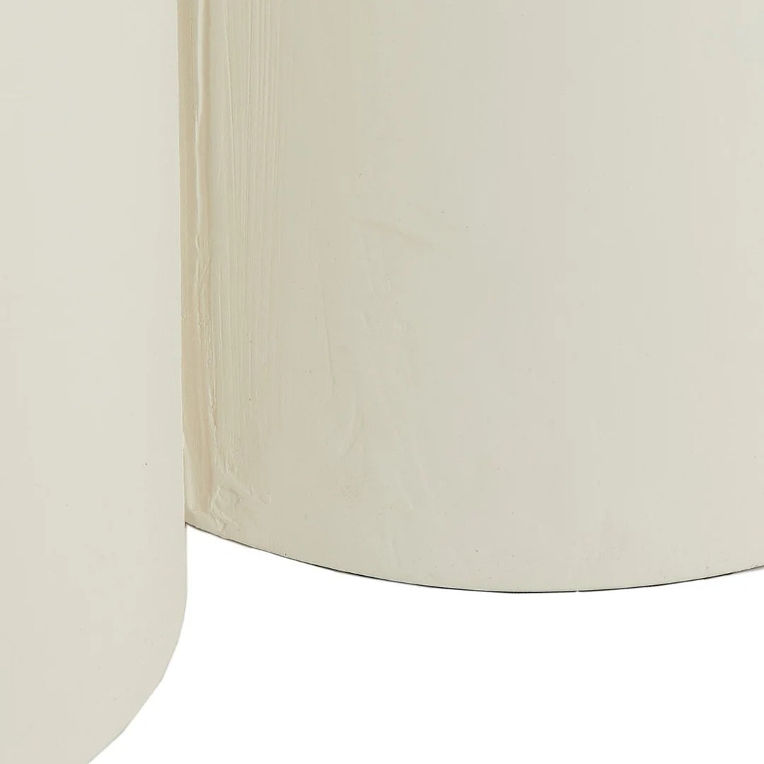 Mizuho Round Dining Table - Cream