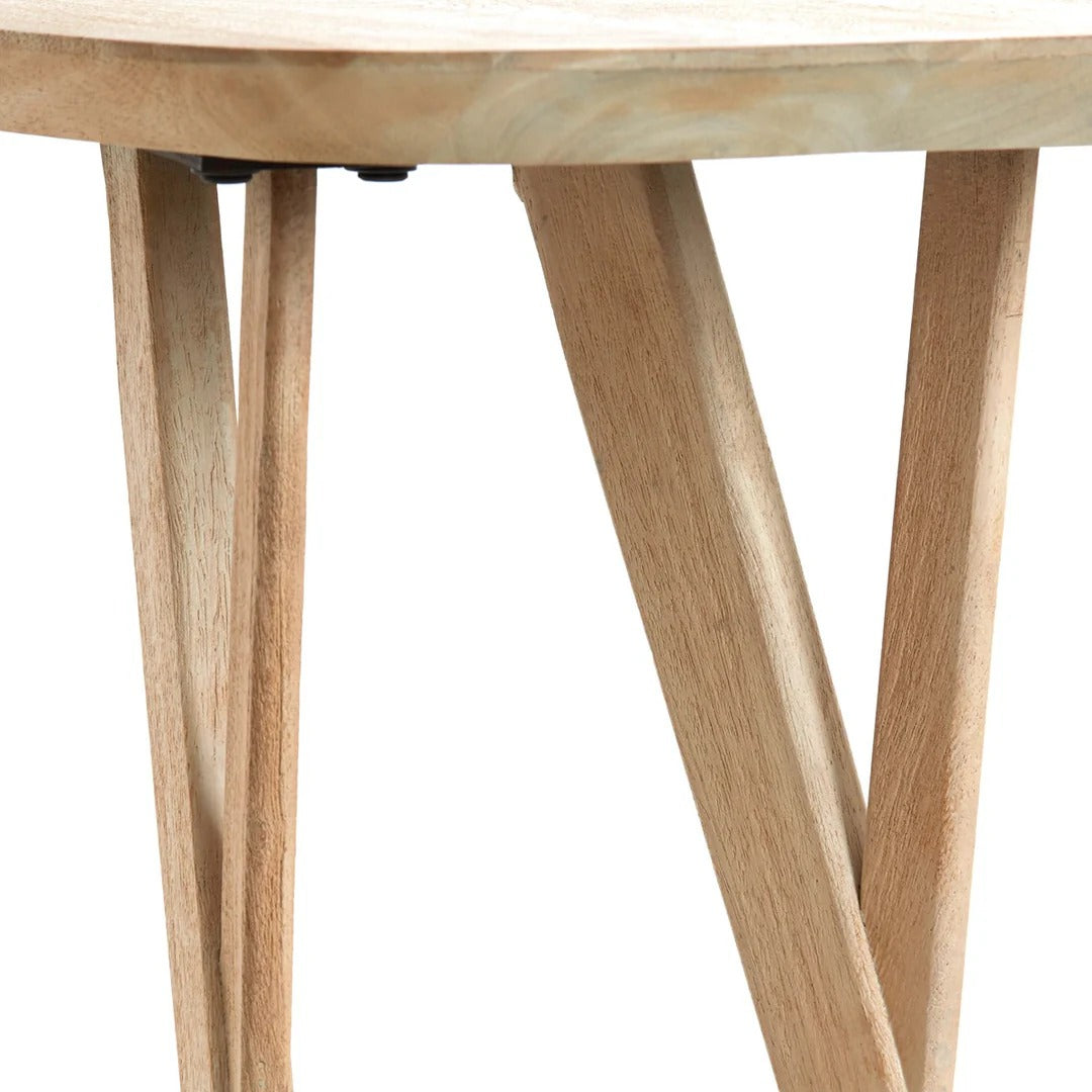 Quenza Mango Wood Console Table - Natural