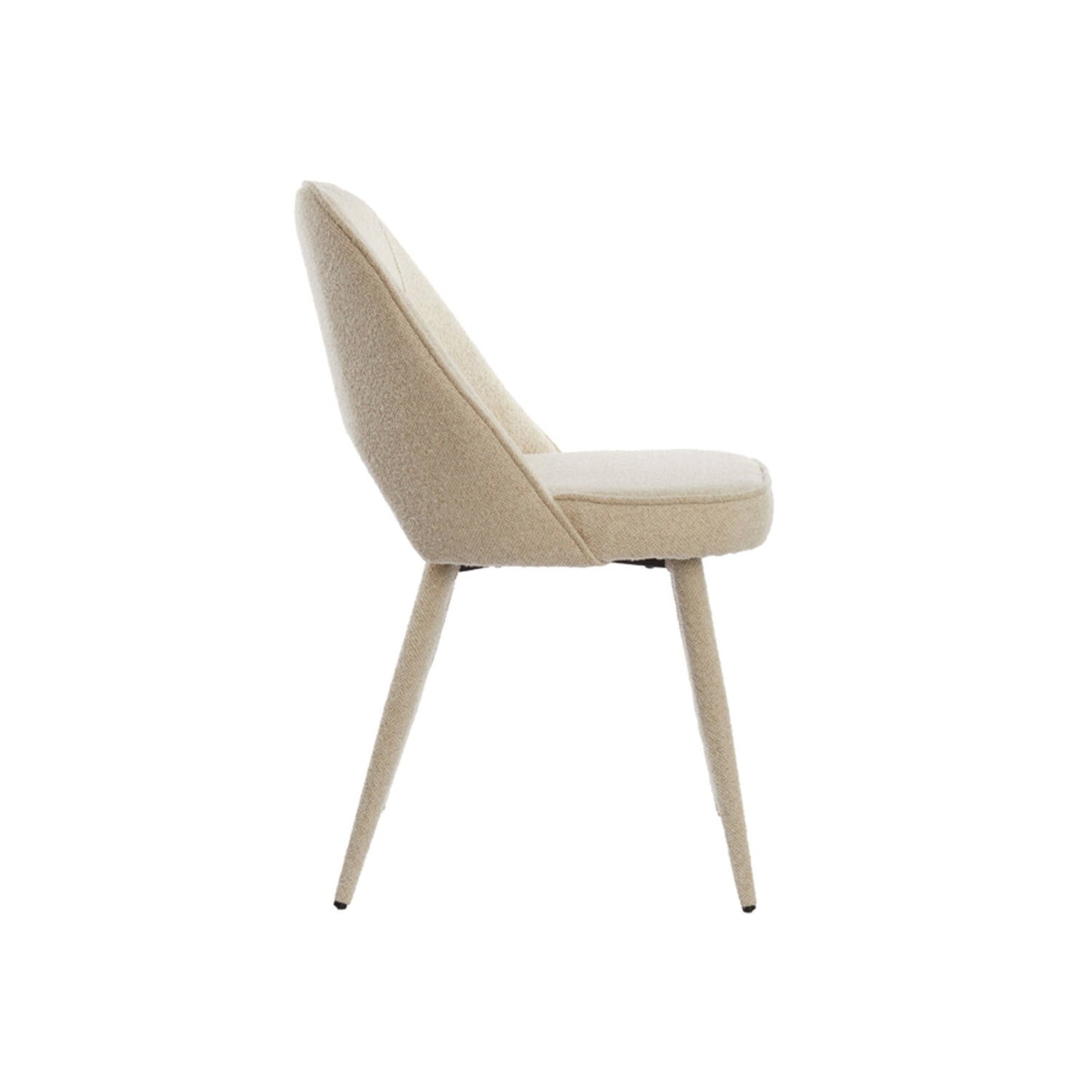 Djeslin Set of 2 Beige Dining Chair