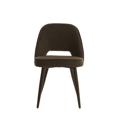 Djeslin Set of 2 Brown Dining Chair