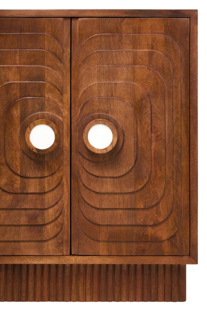 Sangar Two Door Carved Cabinet