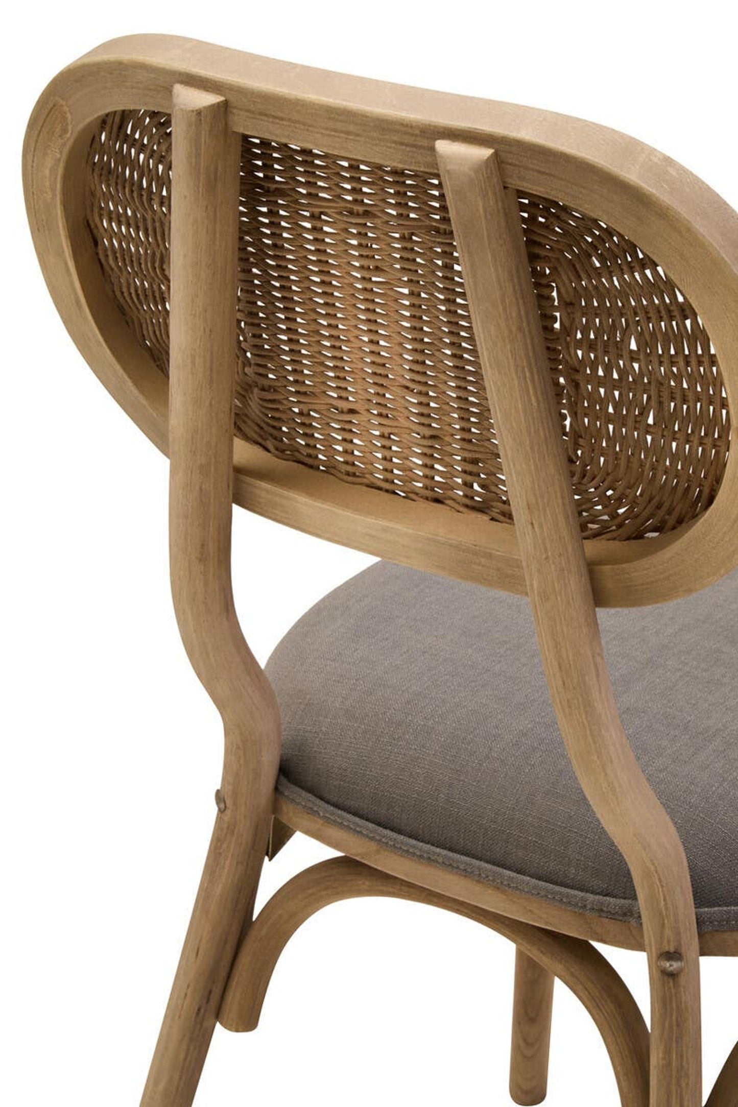 Cebu Grey Wash Elm Wood Dining Chair