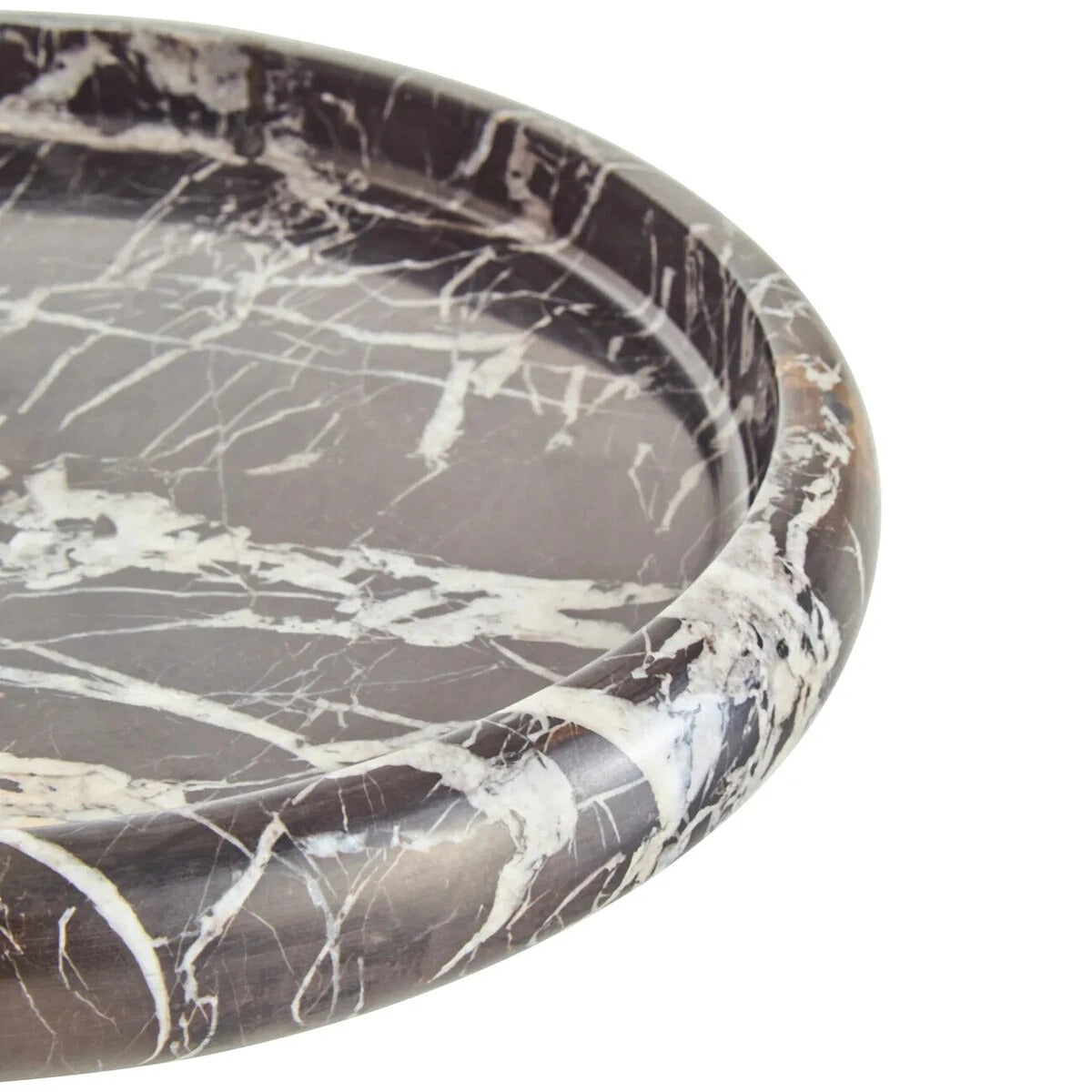 Zoro Marble Round Tray