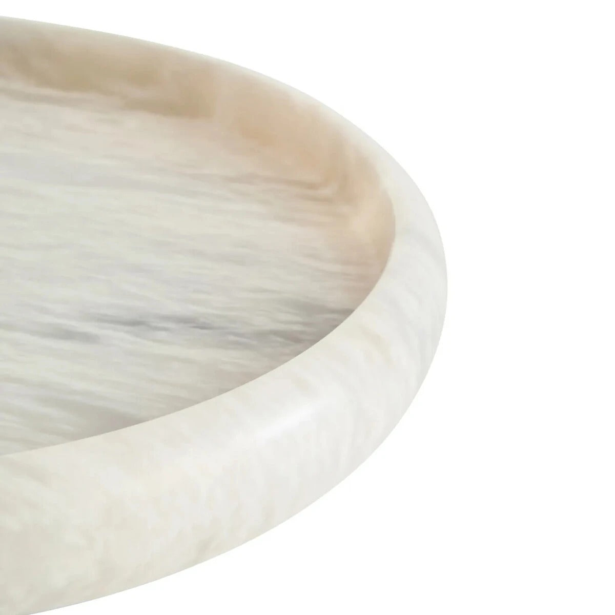 Zoro Marble Round Tray