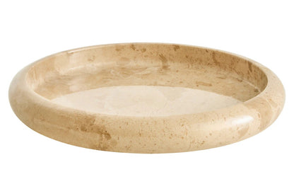 Zoro Marble Round Tray
